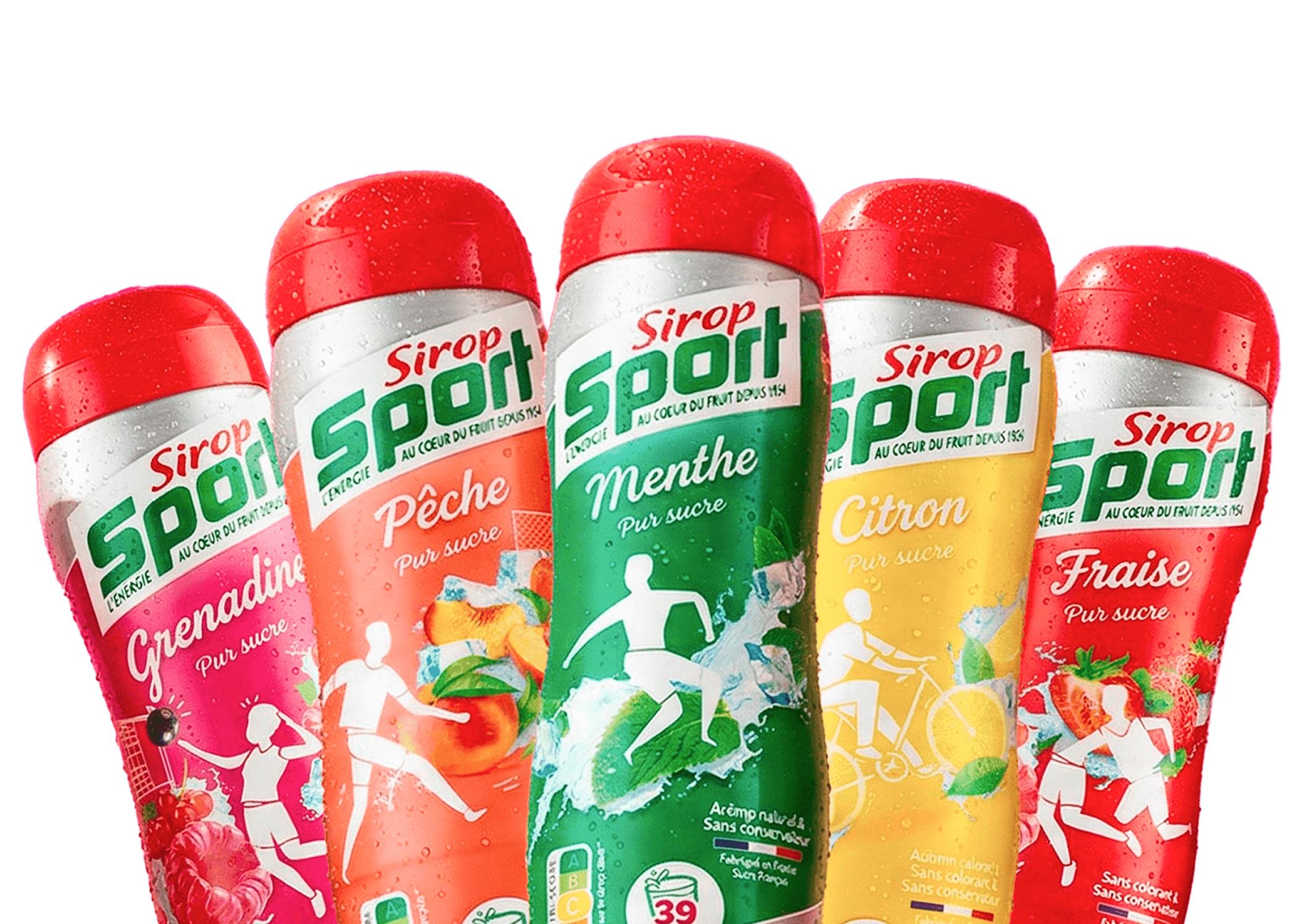 Sirop Sport Gamme éventail