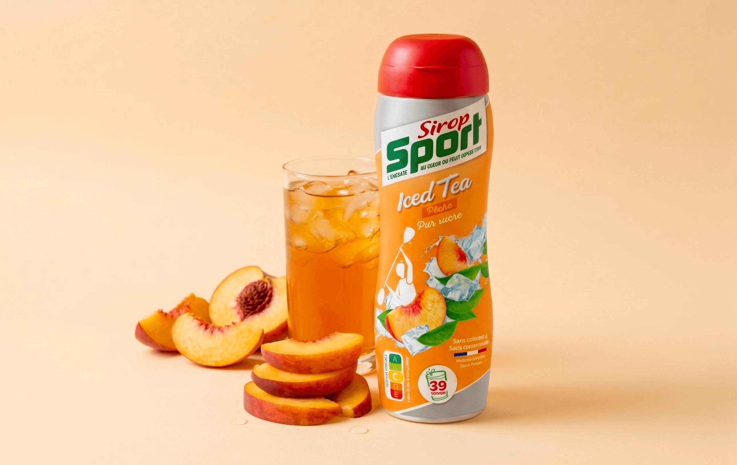 Sirop Sport Iced Tea Packshot