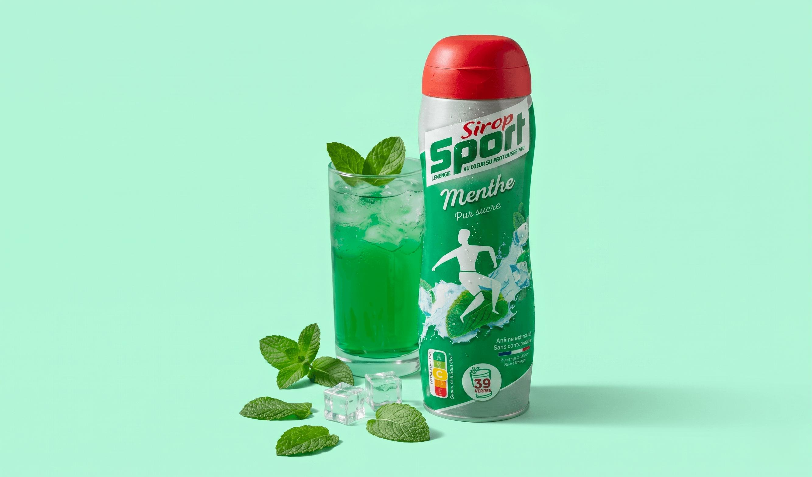 Sirop Sport Menthe Packshot